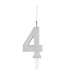 UNIQUE INDUSTRIES INC Sparkler Topped Number Candle