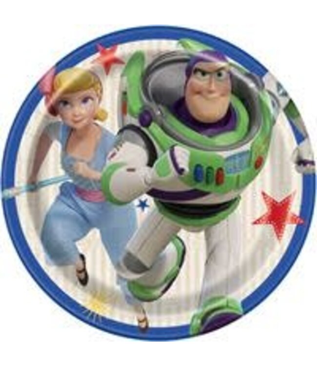 UNIQUE INDUSTRIES INC Disney Toy Story 4™ Paper Dessert Plates - 8 Ct.