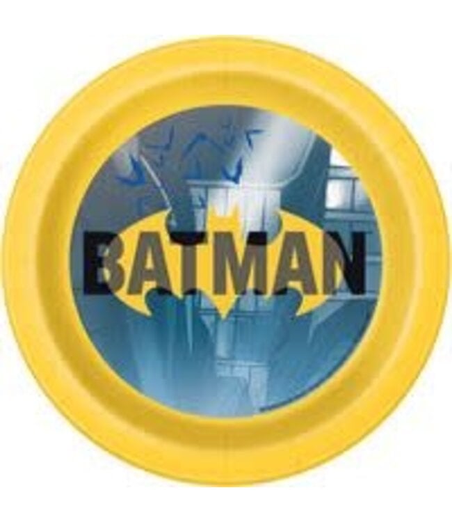 UNIQUE INDUSTRIES INC Batman™ Party Paper Dessert Plates - 8 Ct