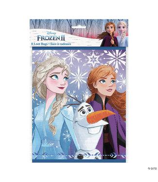 UNIQUE INDUSTRIES INC Disney’s Frozen II Goody Bags - 8 Pc.