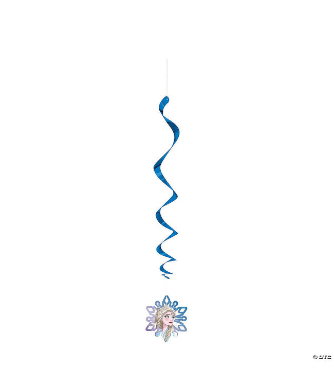 UNIQUE INDUSTRIES INC Disney’s Frozen II Hanging Swirl Decorations - 3 Pc