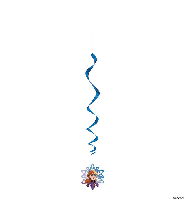 UNIQUE INDUSTRIES INC Disney’s Frozen II Hanging Swirl Decorations - 3 Pc