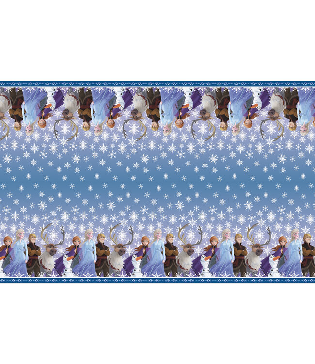 UNIQUE INDUSTRIES INC 54" x 84" Disney’s Frozen II Snowflake Plastic Tablecloth
