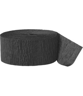 UNIQUE INDUSTRIES INC Streamers Black 81 ft