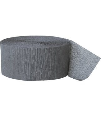 UNIQUE INDUSTRIES INC Streamers Grey 81 ft