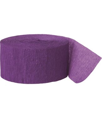UNIQUE INDUSTRIES INC Streamers Pretty Purple 81 ft
