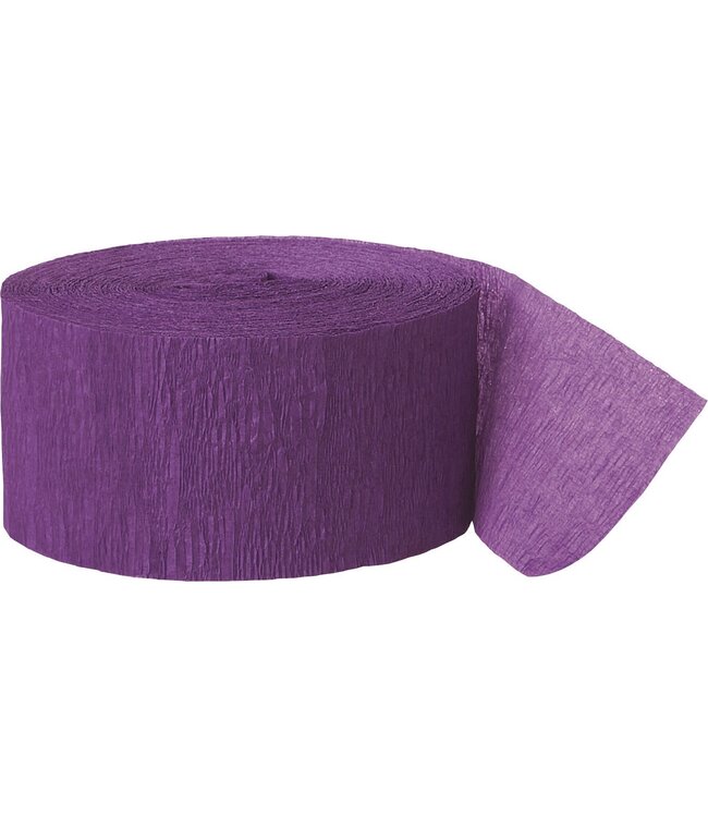 UNIQUE INDUSTRIES INC Streamers Pretty Purple 81 ft