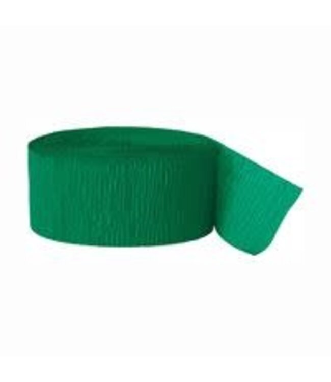 UNIQUE INDUSTRIES INC Streamers Emerald Green 81 ft