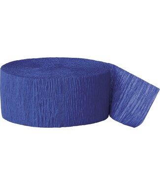 UNIQUE INDUSTRIES INC Streamers Royal Blue 81 ft