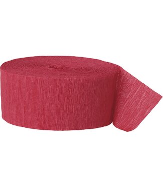UNIQUE INDUSTRIES INC Streamers Red 81 ft