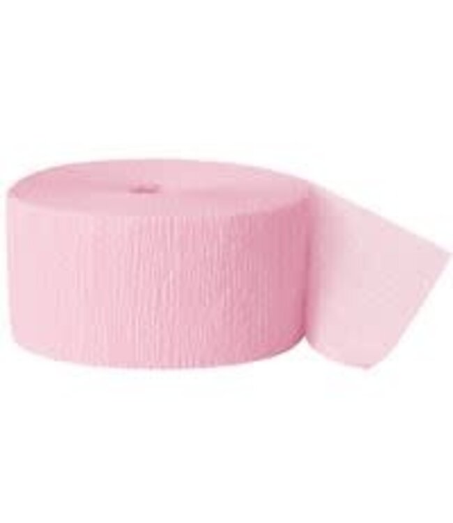 UNIQUE INDUSTRIES INC Streamers Pastel Pink 81 ft