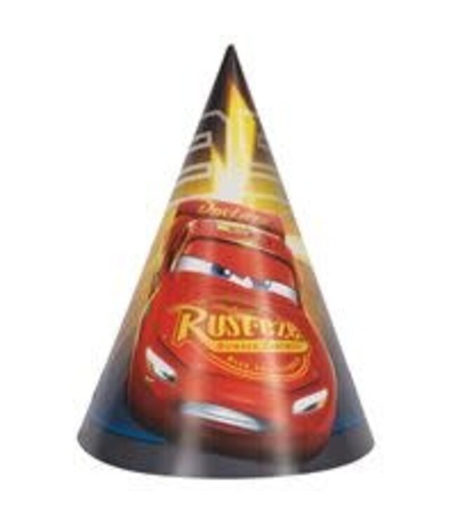 UNIQUE INDUSTRIES INC Disney Cars 3 Movie Party Hats 8ct