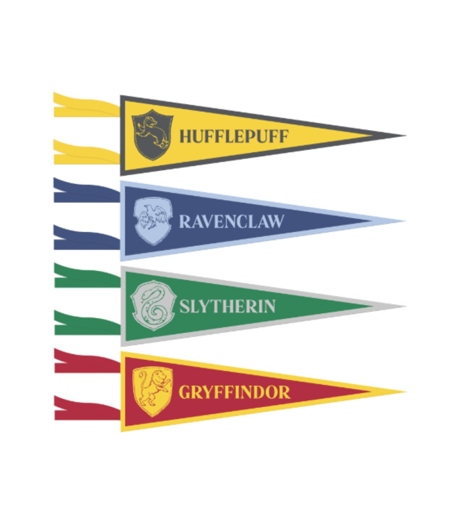UNIQUE INDUSTRIES INC Harry Potter™ Party Pennants - 4 Pc
