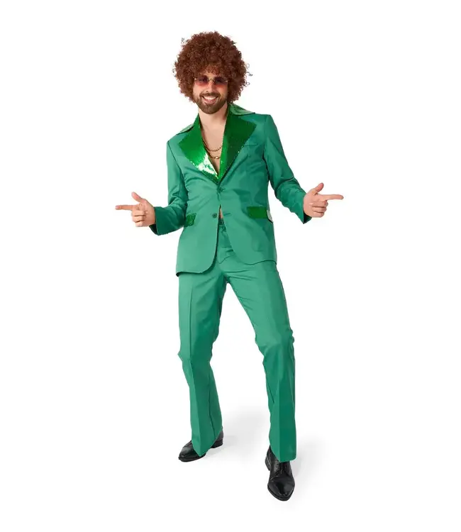 OPPO SUITS Suitmeister Disco Suit Green