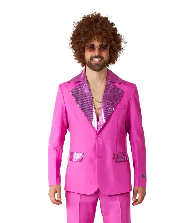 OPPO SUITS Suitmeister Disco Suit Pink