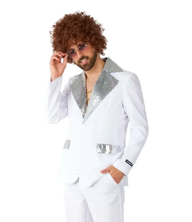 OPPO SUITS Suitmeister Disco Suit White