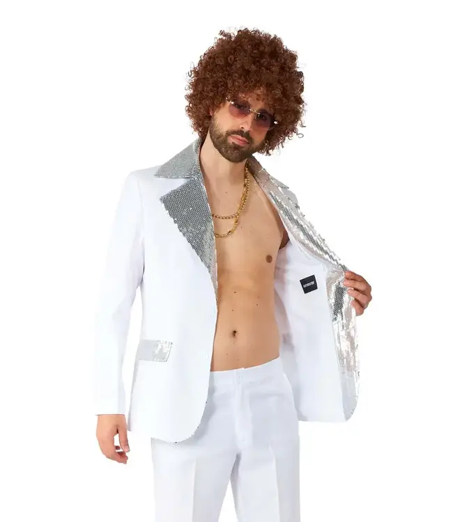 OPPO SUITS Suitmeister Disco Suit White