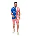 OPPO SUITS Suitmeister Summer Suit USA Flag