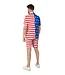OPPO SUITS Suitmeister Summer Suit USA Flag
