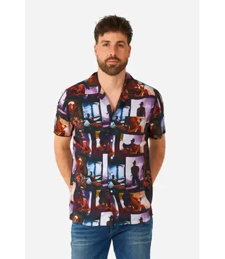 OPPO SUITS Short Sleeve Button Down Shirt A Nightmare on Elm Street