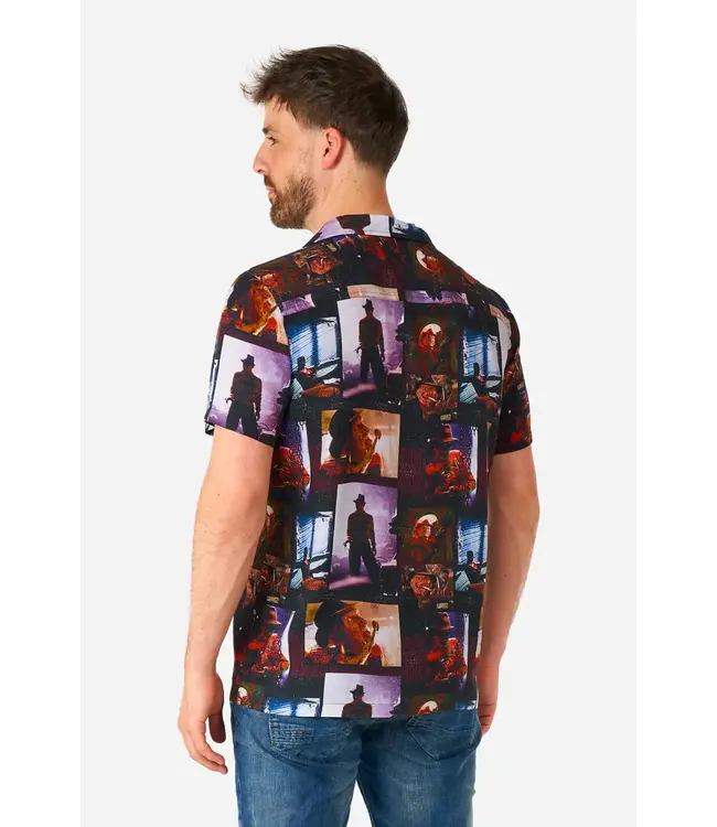 OPPO SUITS Short Sleeve Button Down Shirt A Nightmare on Elm Street