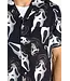 OPPO SUITS Short Sleeve Button Down Shirt Ghostface