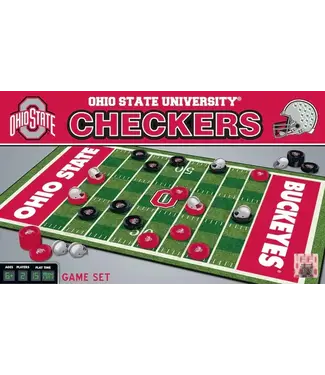 MASTERPIECES Ohio State Buckeyes Checkers Game