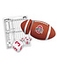 MASTERPIECES Ohio State Buckeyes Shake N Score Dice Game