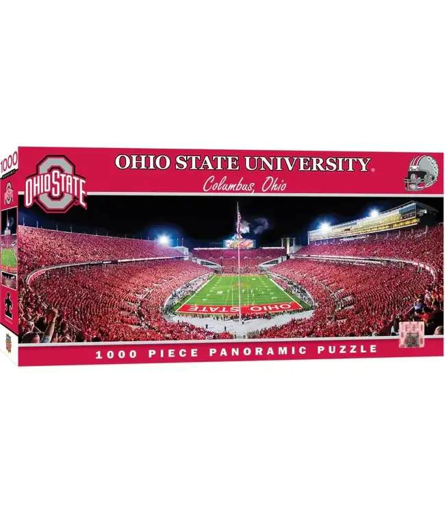 MASTERPIECES Ohio State Buckeyes - 1000 Piece Panoramic Jigsaw Puzzle - End View