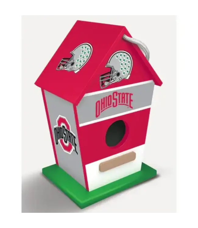 MASTERPIECES Ohio State Buckeyes NCAA Birdhouse