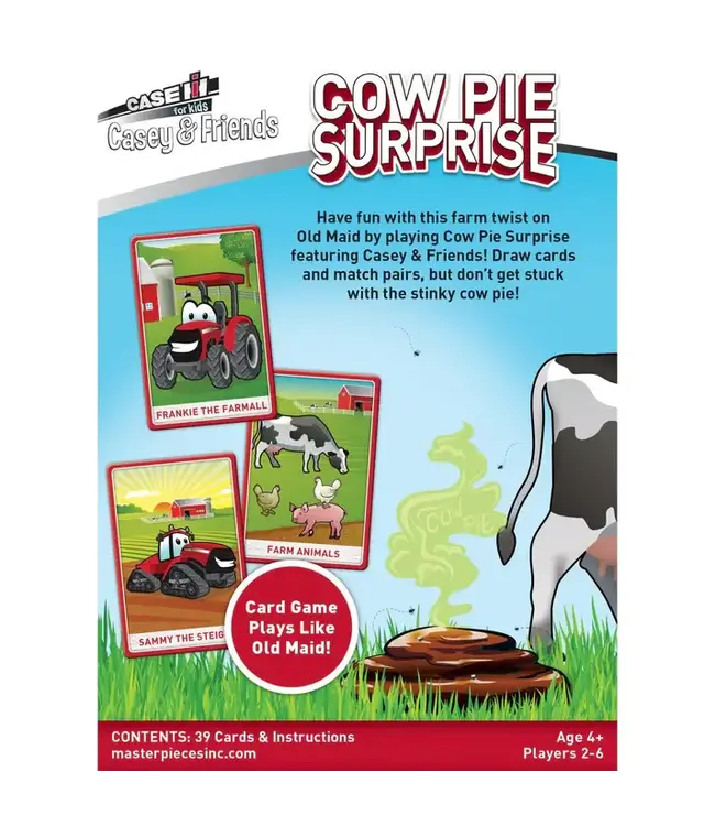 MASTERPIECES Cow Pie Surprise Card Game
