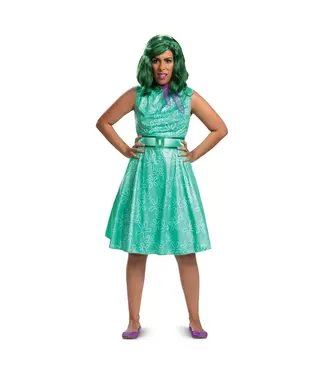 DISGUISE Disgust Classic Inside Out Disney Pixar Adult Costume