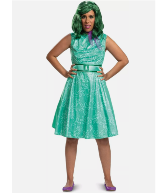 DISGUISE Disgust Classic Inside Out Disney Pixar Adult Costume
