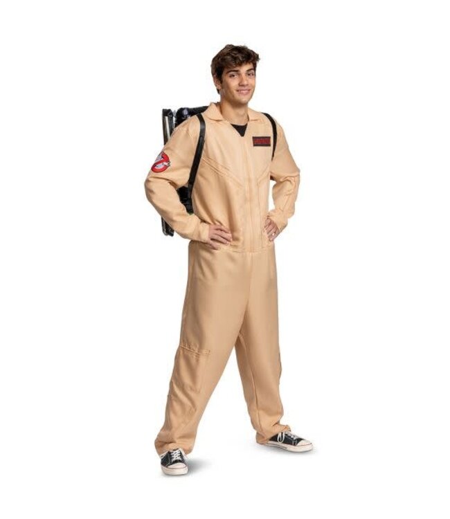 DISGUISE Deluxe 80'S Ghostbusters Adult Costume