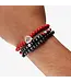 FOCO 3 pack Ohio State Friendship Bracelets