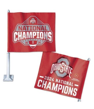 WINCRAFT OSU National Champs 2024 Car Flag