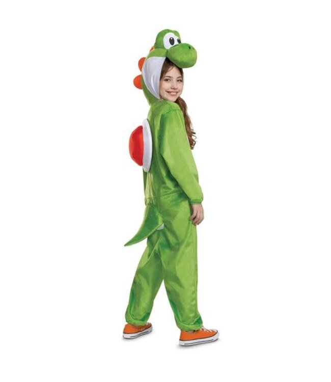 DISGUISE Super Mario Bros Child Yoshi Hooded Jumpsuit for Kids