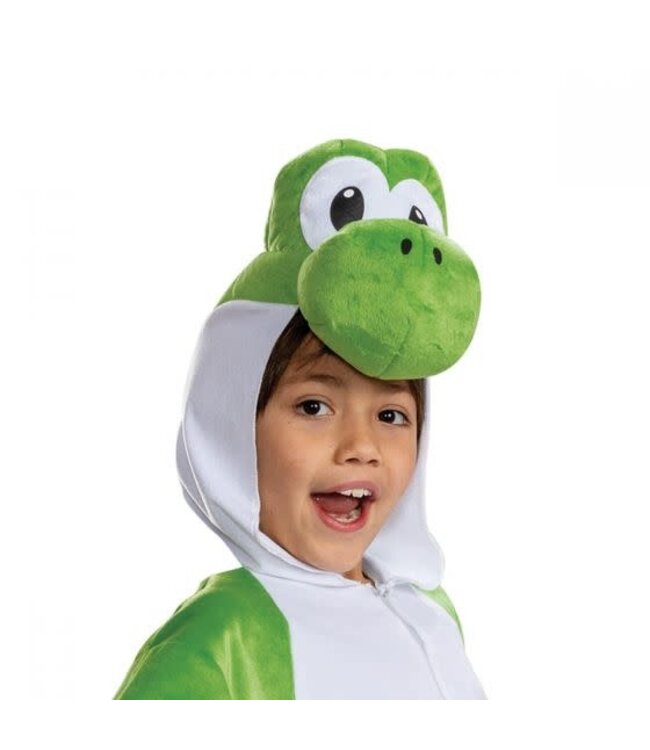 DISGUISE Super Mario Bros Child Yoshi Hooded Jumpsuit for Kids