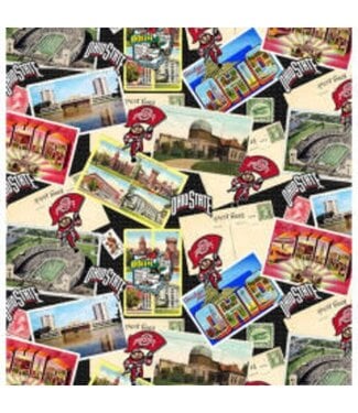 Sykel Enterprises Order By The Yard X 42in SCENIC POSTCARD COTTON