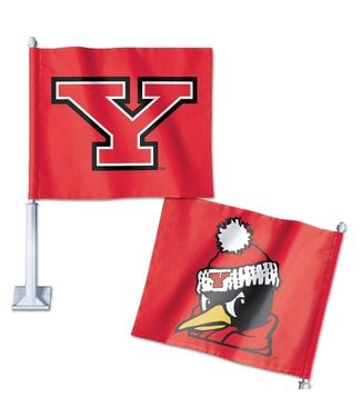 WINCRAFT Youngstown State Two Sided Car Flag