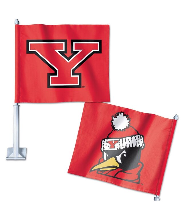 WINCRAFT Youngstown State Two Sided Car Flag