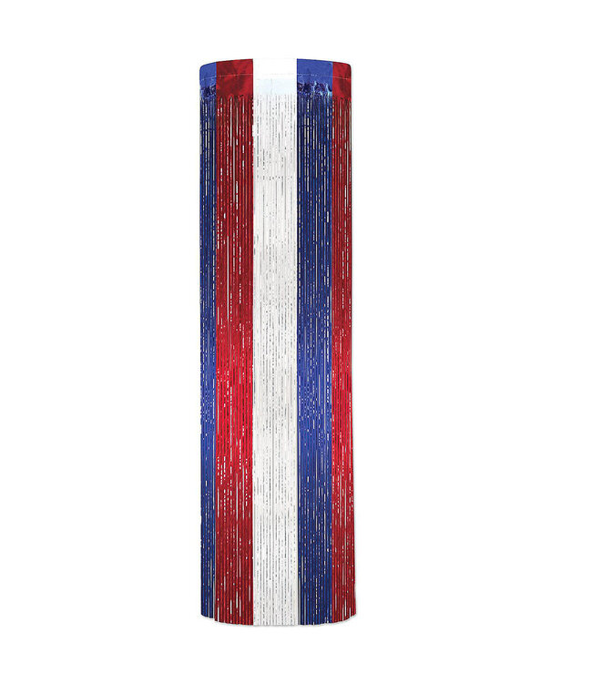 BEISTLE Gleam 'N Column - Red, White and Blue