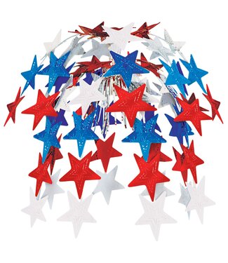 BEISTLE Star Cascade Red, White, Blue