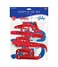 BEISTLE Foil Happy 4th Of July Streamer