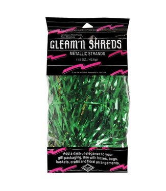 BEISTLE Gleam 'N Shreds Metallic Strands-Green
