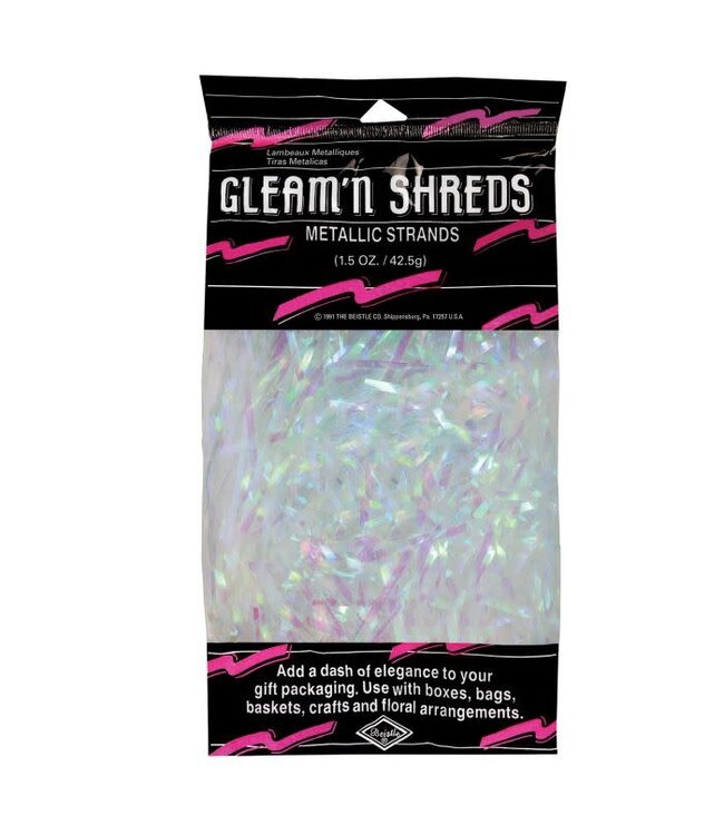 BEISTLE Gleam 'N Shreds Metallic Strands-Opal