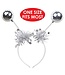 BEISTLE Silver Disco Ball Head Boppers