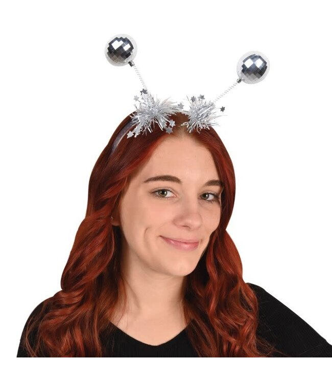 BEISTLE Silver Disco Ball Head Boppers