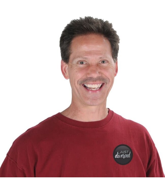 BEISTLE Just Divorced Button
