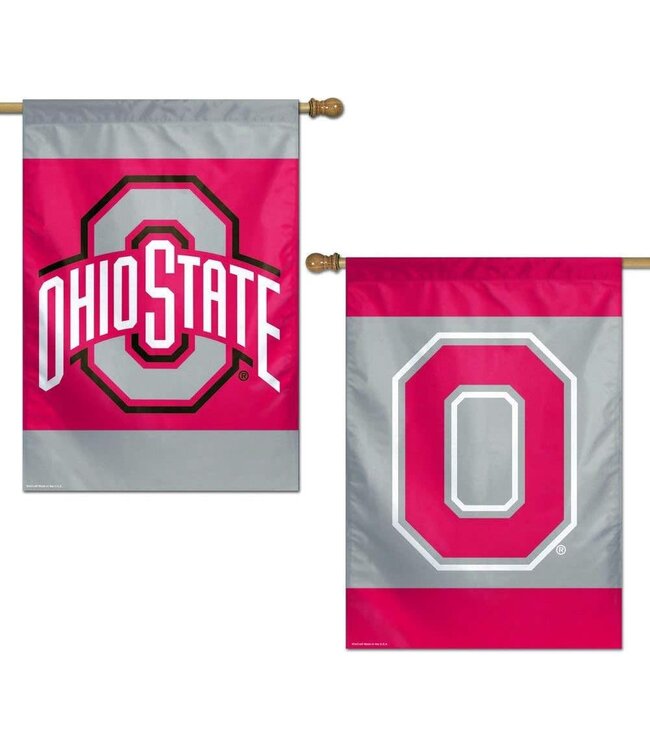 WINCRAFT Ohio State University Sided Vertical Flag, 28" x 40"